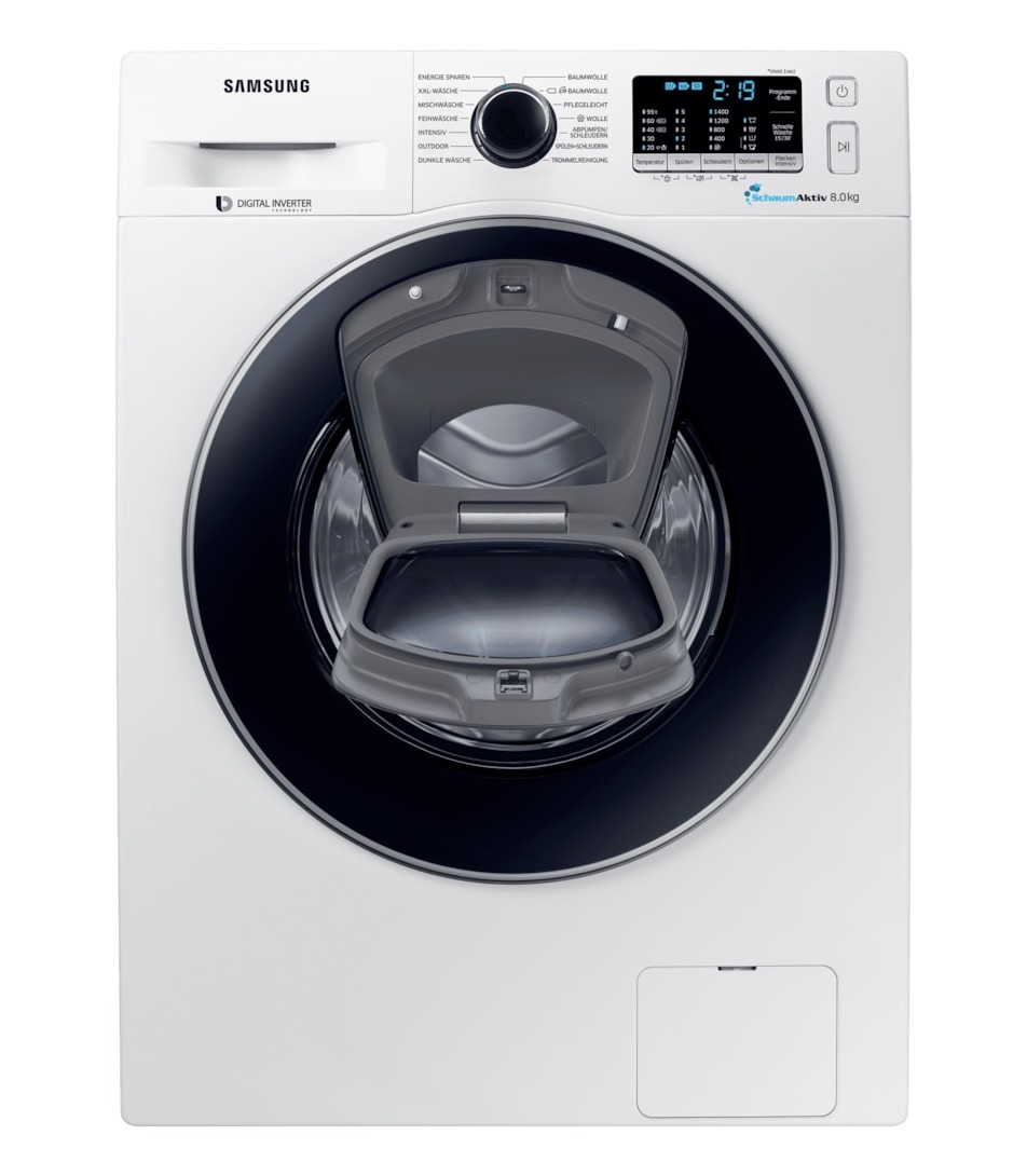 Samsung WW7ET4543AE/EG Πλυντήριο Ρούχων 7kg Λευκές Συσκευές 7kg 54