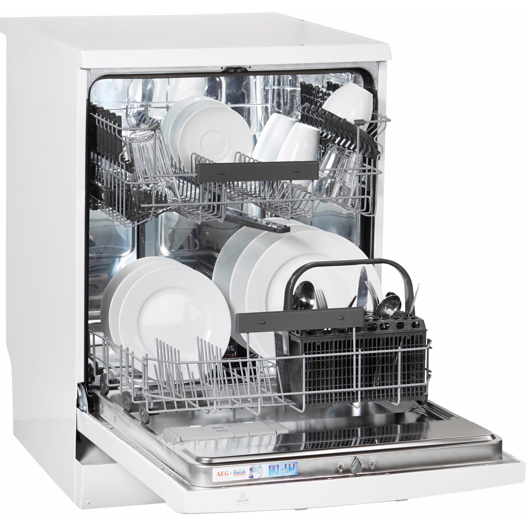 AEG FFB53600ZW Ελεύθερο Πλυντήριο Πιάτων 60cm Λευκές Συσκευές 60cm 50