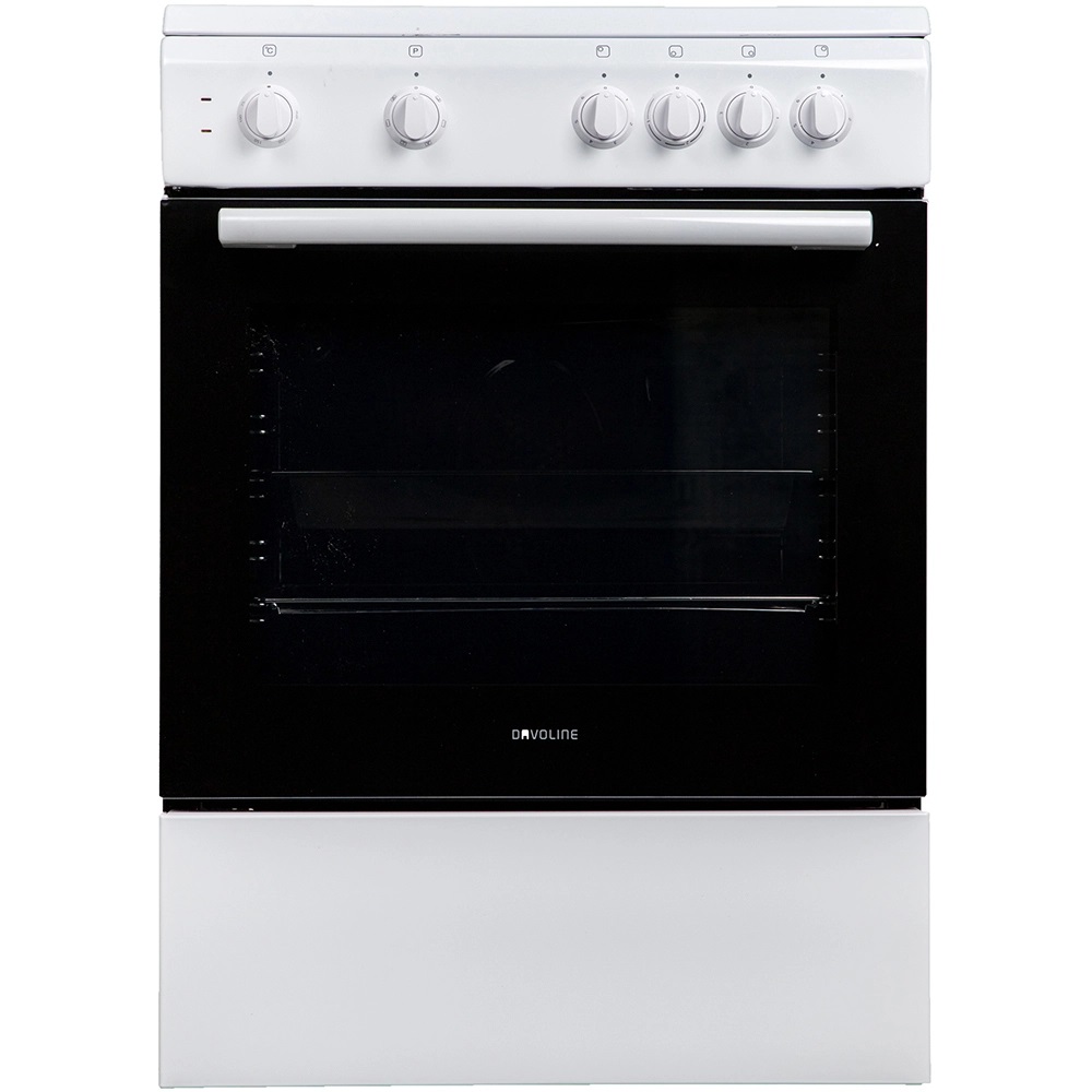 Davoline DAE 400 WH Ελεύθερη Στατική Κουζίνα Λευκές Συσκευές 400 3