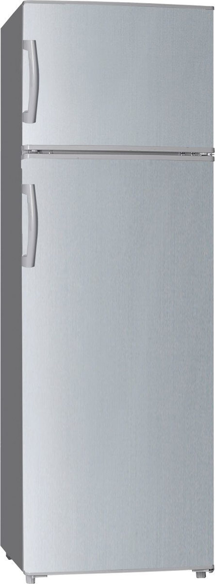 Davoline NPR 163 SILVER NE Ψυγείο Δίπορτο Λευκές Συσκευές 163 58