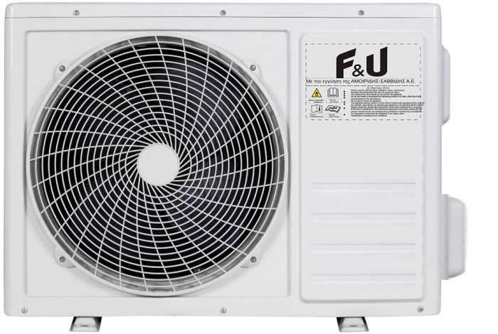 F&U FVIN-12140/FVOT-12141 Κλιματιστικό Inverter 12000 BTU A++/A+ με WiFi Air Condition 12000 5