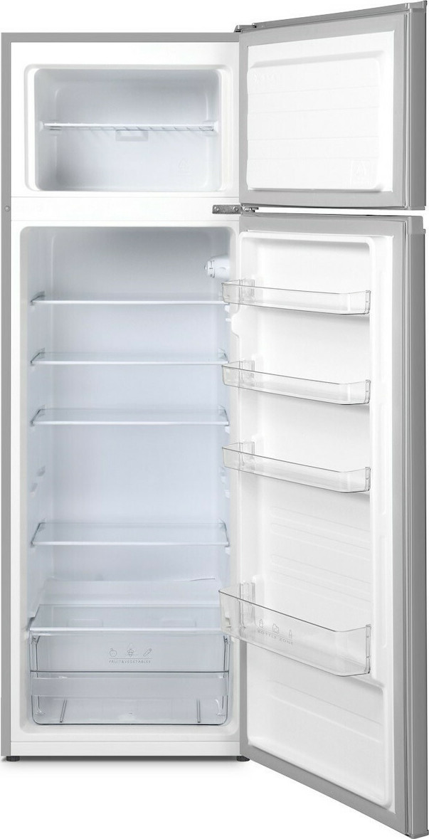 Inventor DP1590S Ψυγείο Δίπορτο 235L Υ159xΠ55xΒ55cm Λευκές Συσκευές 235lt 5
