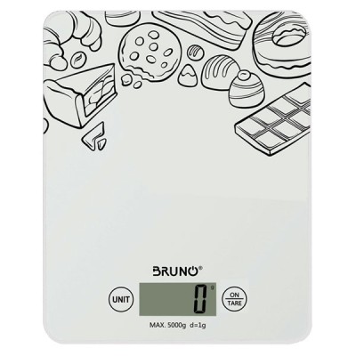 Bruno BRN-0060 Ψηφιακή Ζυγαριά Κουζίνας 1gr/5kg Συσκευές Μαγειρικής 32