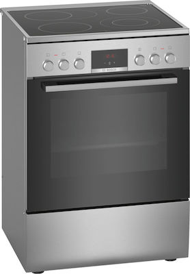 Bosch HKR39C250 Κουζίνα Ελεύθερη 66L Inox Λευκές Συσκευές Ελεύθερη 3